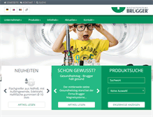 Tablet Screenshot of brugger-magnet.de